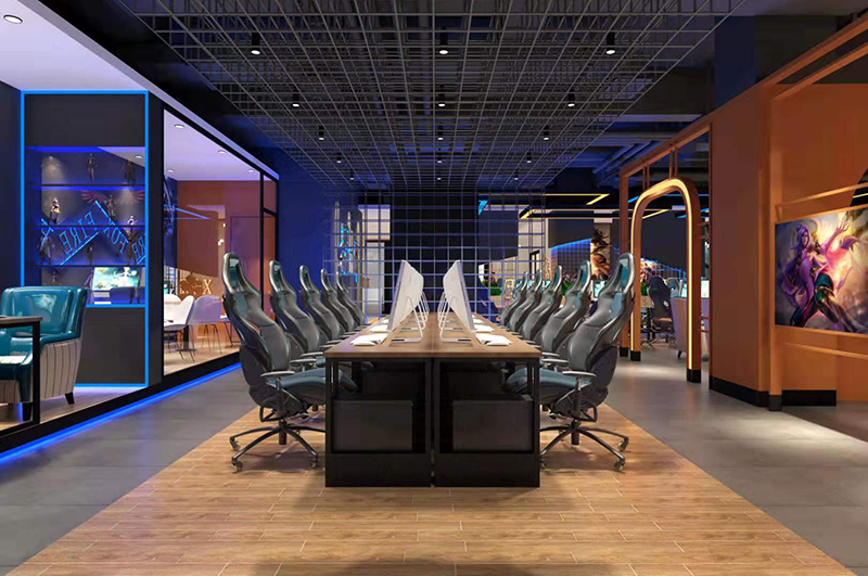 網咖、網吧裝修效果圖